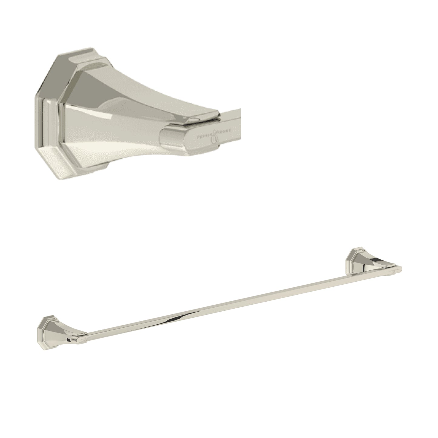 Perrin & Rowe U.6142 Deco 30" Towel Bar