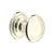 Perrin & Rowe U.6581 Small Button Drawer Pull Knobs - Set of 5