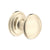 Perrin & Rowe U.6581 Small Button Drawer Pull Knobs - Set of 5
