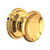 Perrin & Rowe U.6590 Large Concave Drawer Pull Knobs - Set of 5