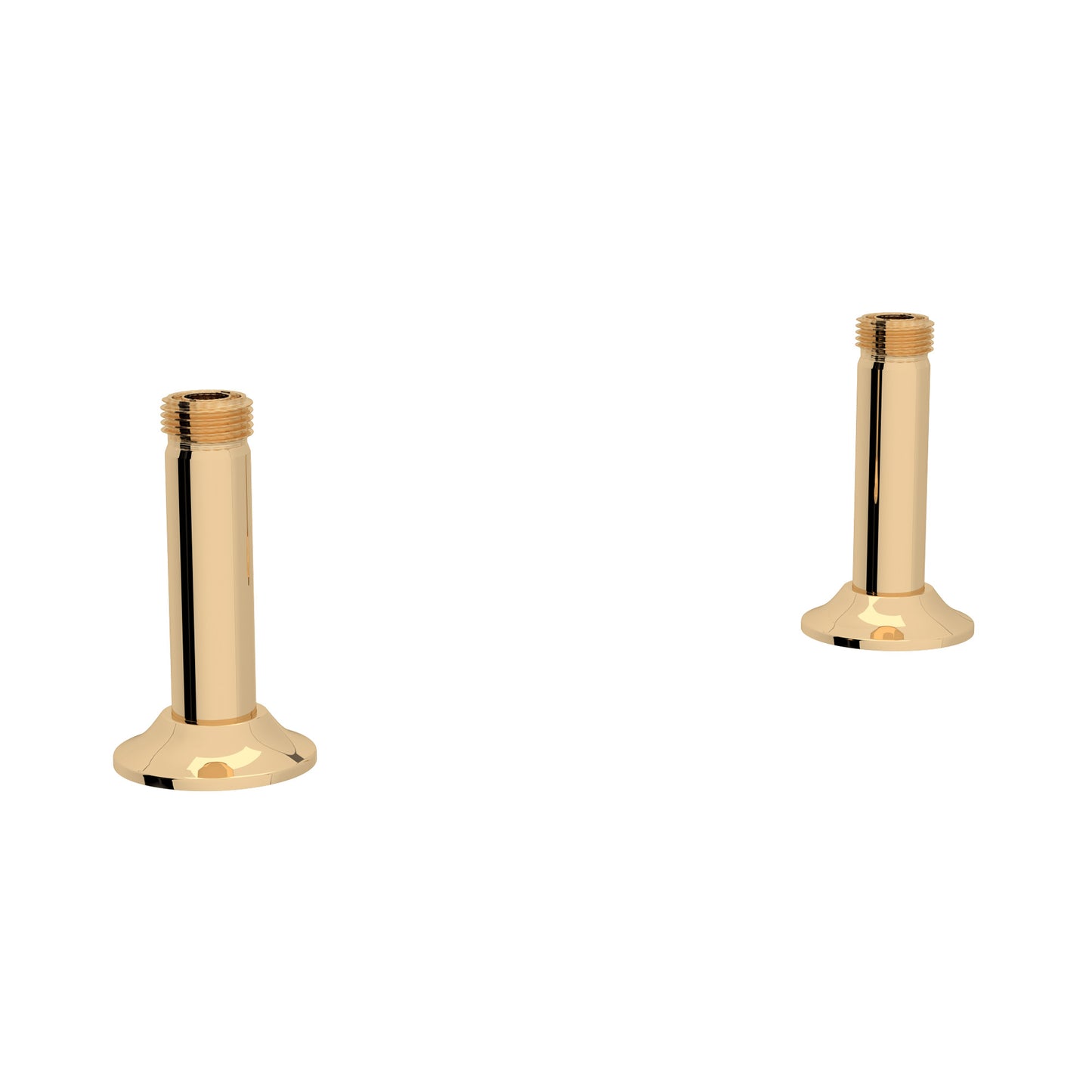 Perrin & Rowe U.6794 Georgian Era Bridge Faucet Straight Deck Unions