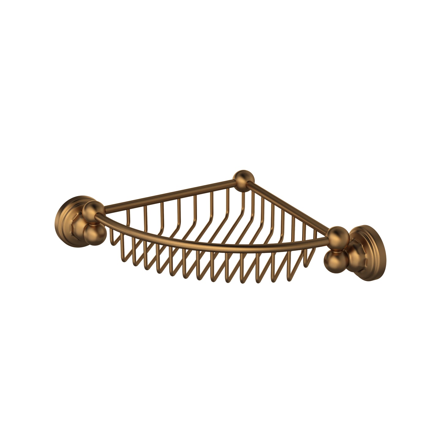 Perrin & Rowe U.6916 Edwardian Wall Mount Corner Basket