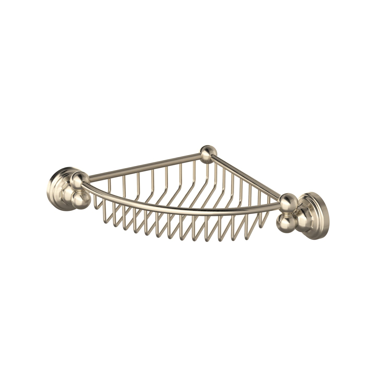 Perrin & Rowe U.6916 Edwardian Wall Mount Corner Basket