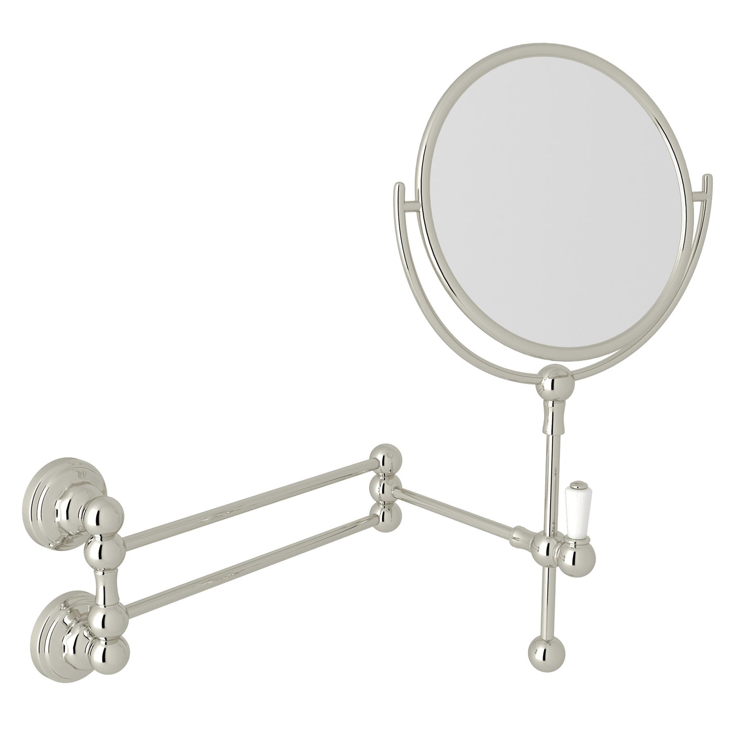Perrin & Rowe U.6918 Edwardian Wall Mount Makeup Mirror