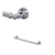 Perrin & Rowe U.6940 Edwardian 20" Towel Bar - Parent