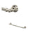 Perrin & Rowe U.6940 Edwardian 20" Towel Bar