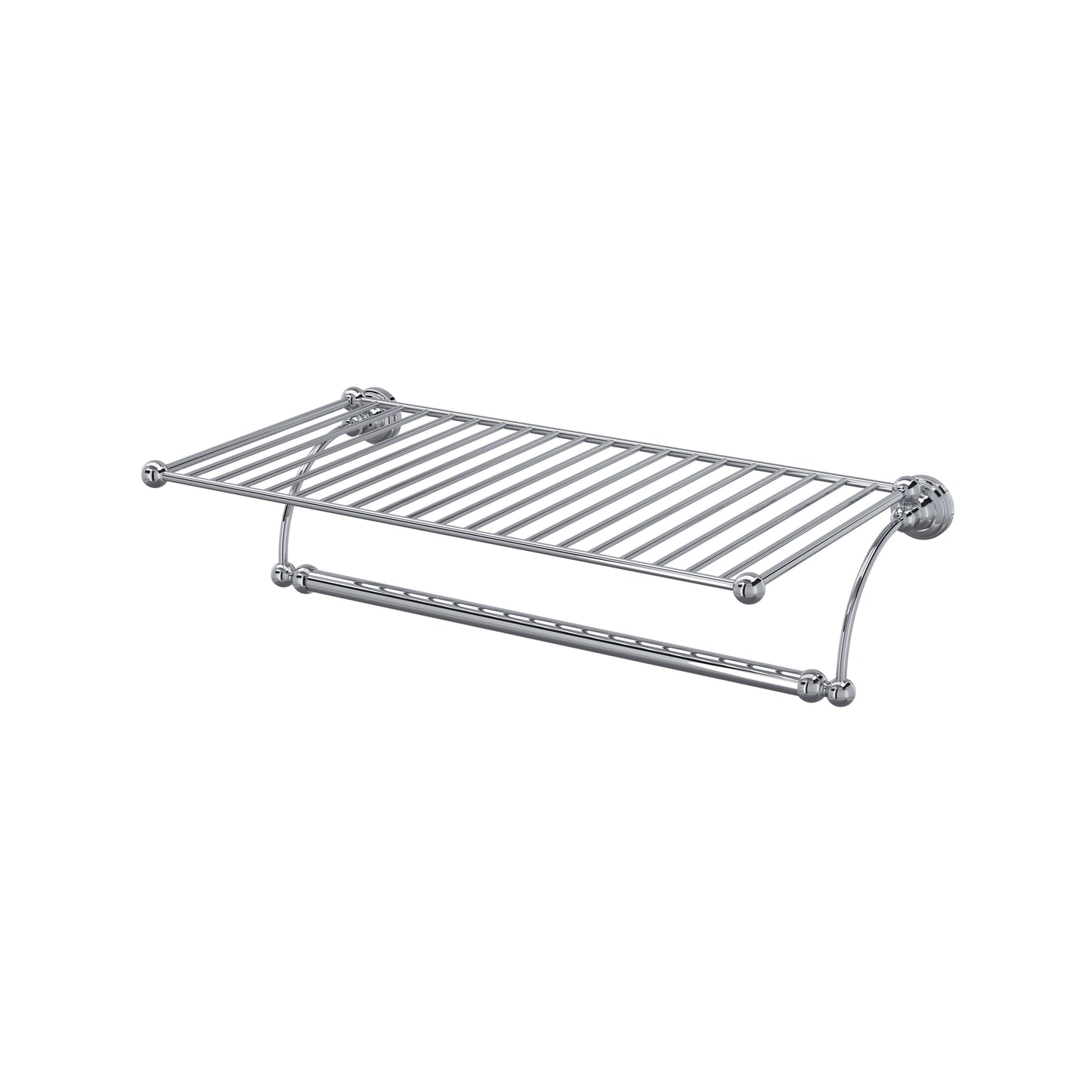 Perrin & Rowe U.6961 Edwardian Wall Mount Towel Shelf - Parent