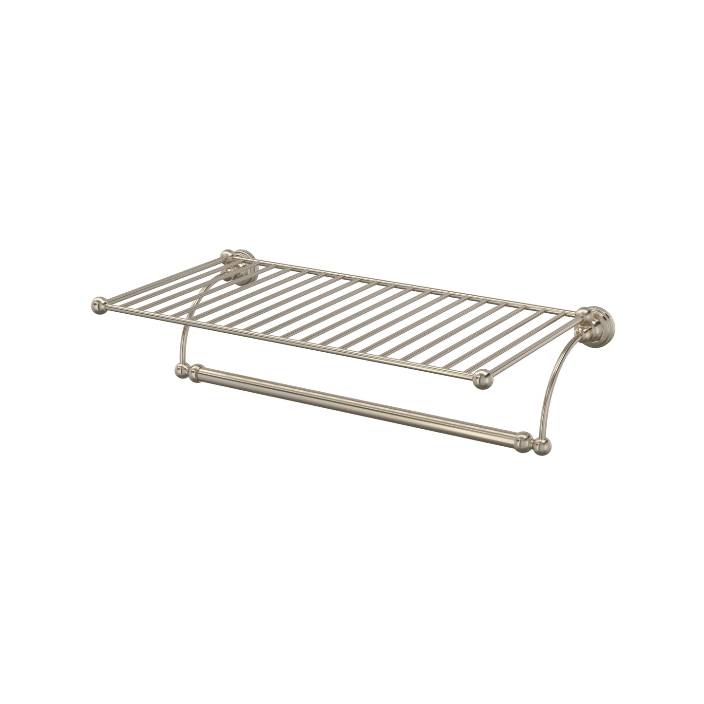 Perrin & Rowe U.6961 Edwardian Wall Mount Towel Shelf