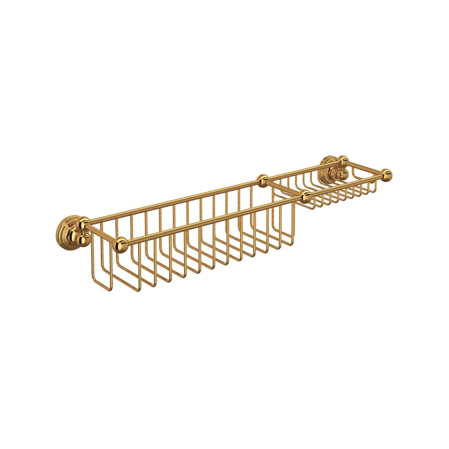 Perrin & Rowe U.6962 20" Bottle Basket With Soap Tray