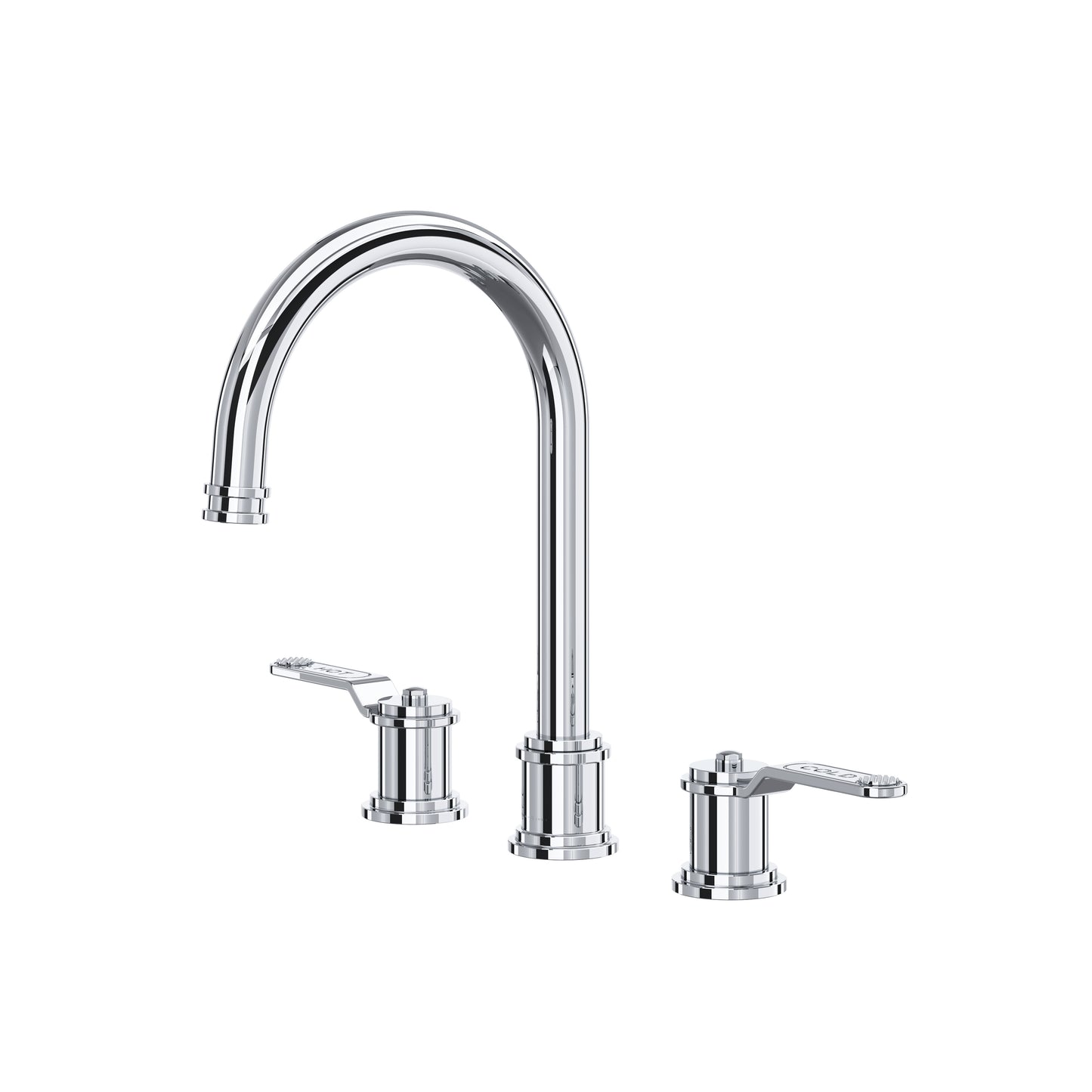 Perrin & Rowe U.AR08D3 Armstrong Widespread Lavatory Faucet With C-Spout - Parent