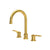 Perrin & Rowe U.AR08D3 Armstrong Widespread Lavatory Faucet With C-Spout