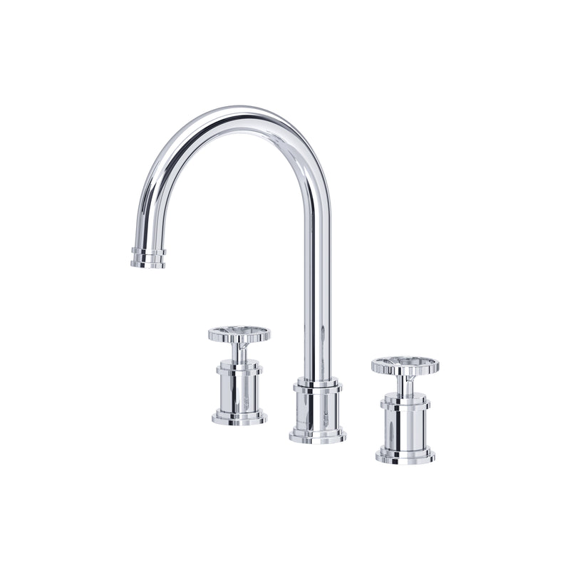 Perrin & Rowe U.AR08D3 Armstrong Widespread Lavatory Faucet With C-Spout - Parent