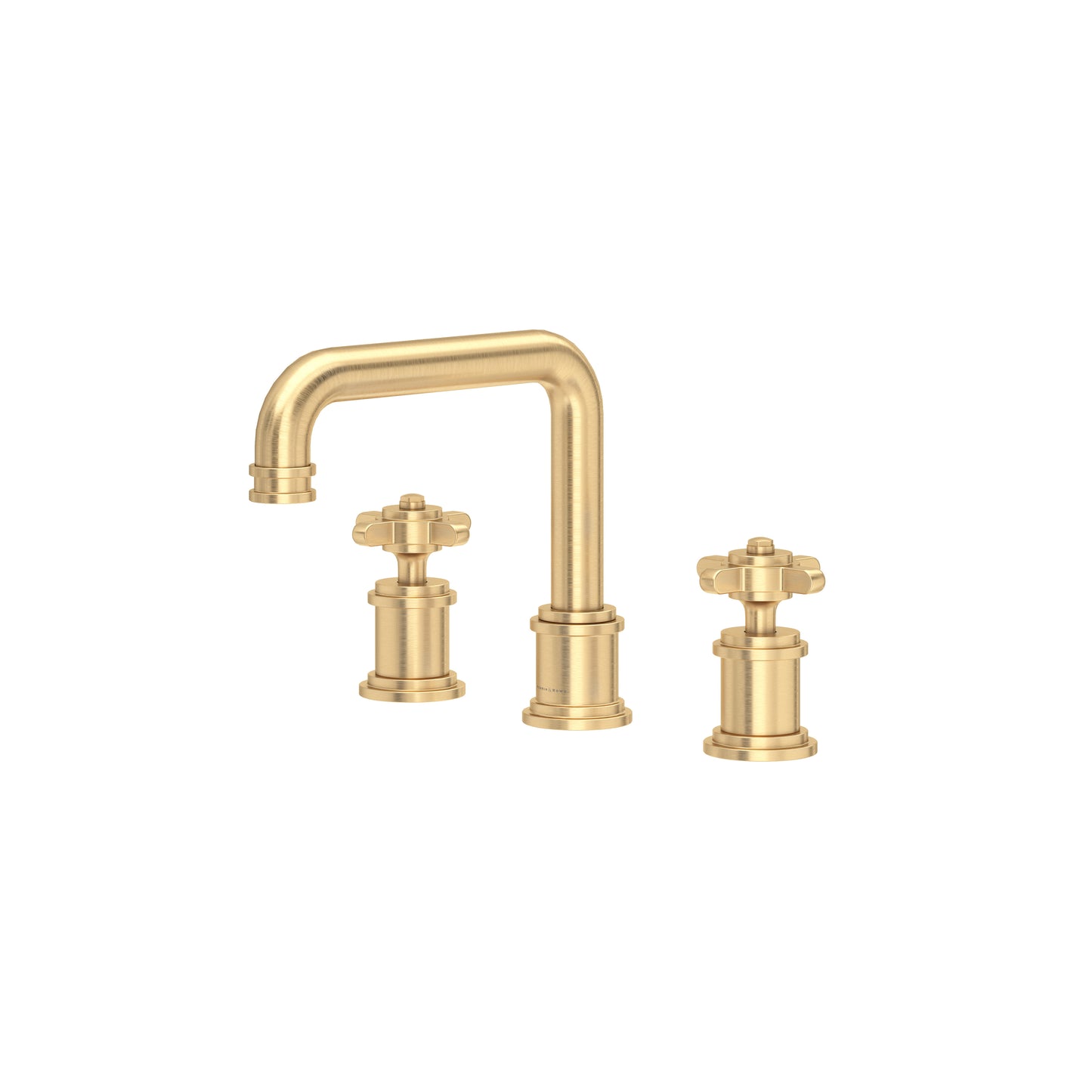 Perrin & Rowe U.AR09D3 Armstrong Widespread Lavatory Faucet With U-Spout