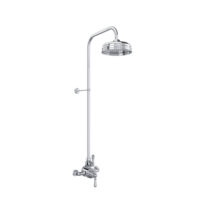 Perrin & Rowe U.GA19W2 Georgian Era 3/4" Exposed Wall Mount Thermostatic Shower System - Parent