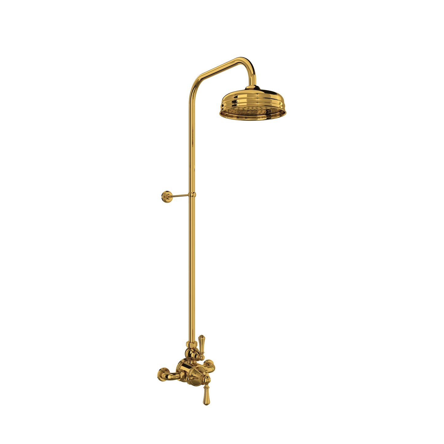 Perrin & Rowe U.GA19W2 Georgian Era 3/4" Exposed Wall Mount Thermostatic Shower System