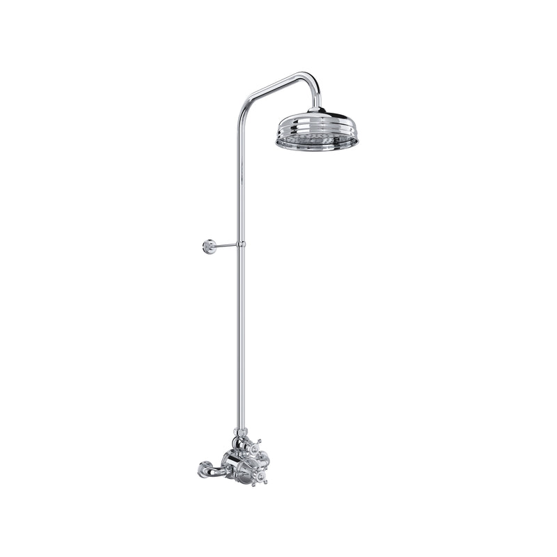 Perrin & Rowe U.GA19W2 Georgian Era 3/4" Exposed Wall Mount Thermostatic Shower System - Parent