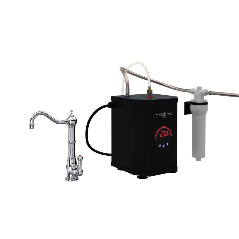 Perrin & Rowe U.KIT1323 Edwardian Hot Water Dispenser, Tank And Filter Kit - Parent