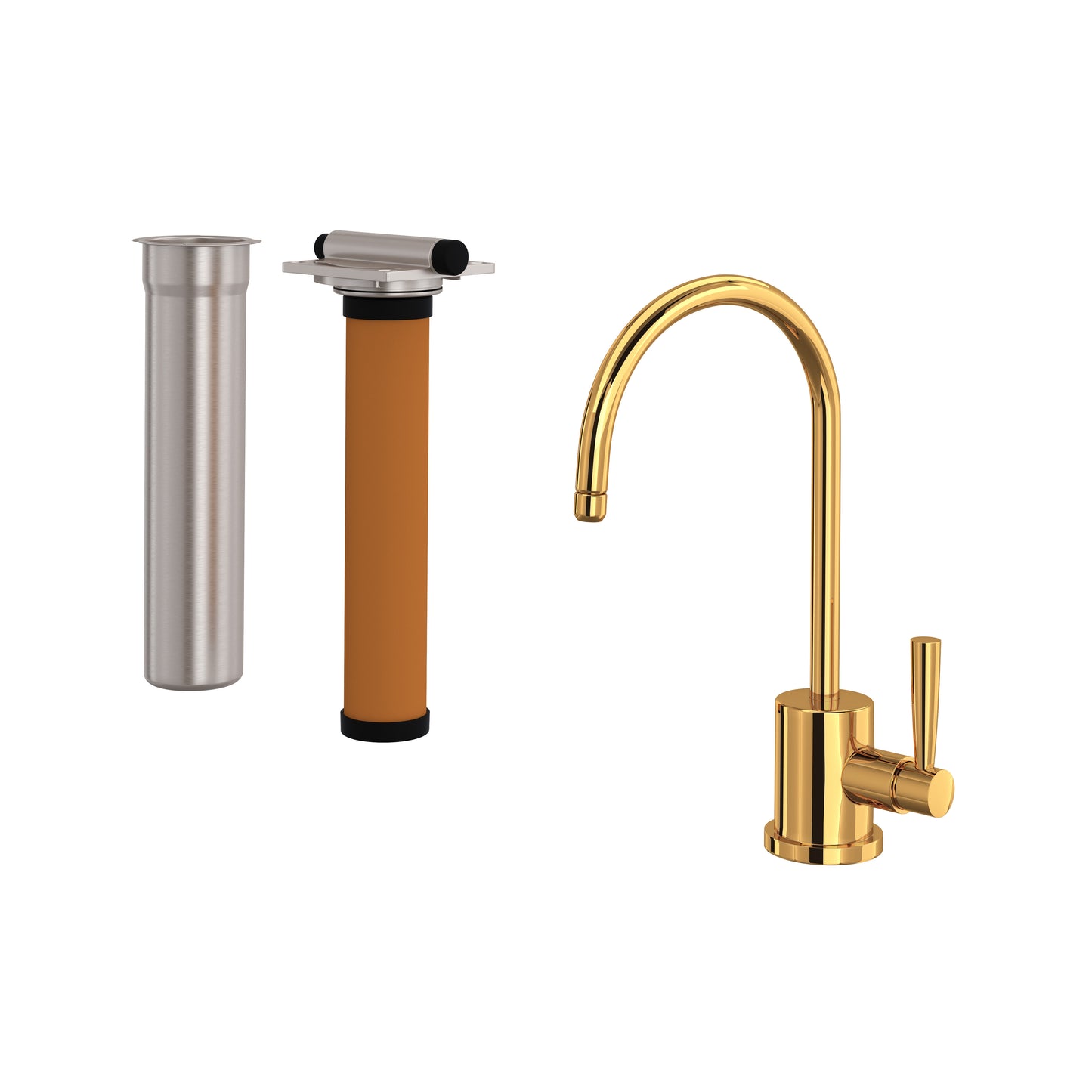 Perrin & Rowe U.KIT1601 Holborn Filter Kitchen Faucet Kit