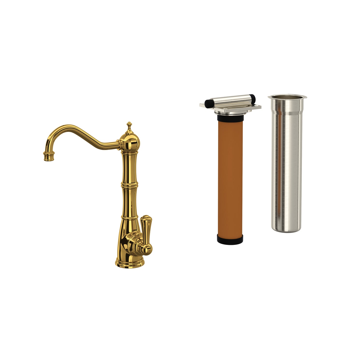 Perrin & Rowe U.KIT1621 Edwardian Filter Kitchen Faucet Kit