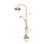 Perrin & Rowe U.KIT1NL Edwardian 3/4" Exposed Wall Mount Thermostatic Shower System