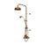 Perrin & Rowe U.KIT1NX Edwardian 3/4" Exposed Wall Mount Thermostatic Shower System