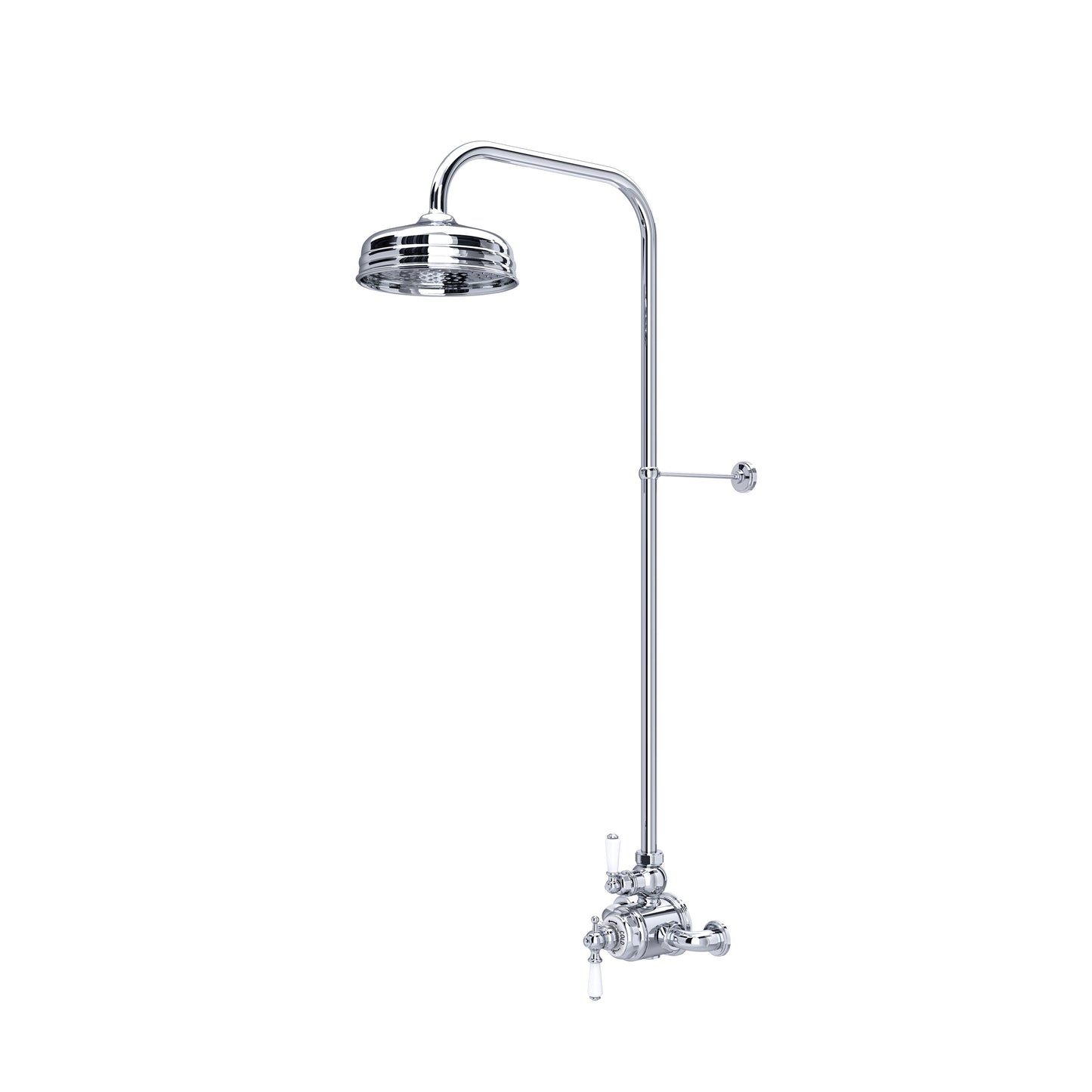 Perrin & Rowe U.KIT2L Edwardian 3/4" Exposed Wall Mount Thermostatic Shower System - Parent