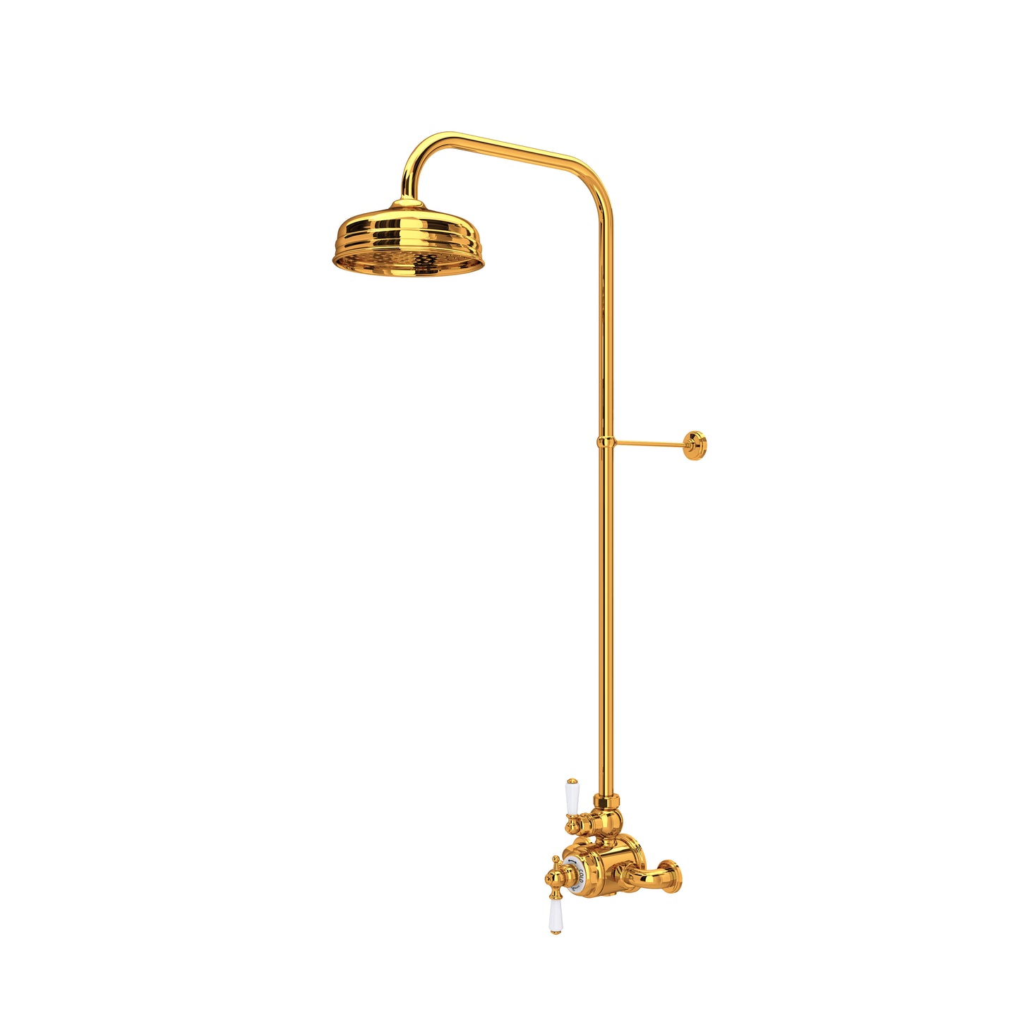Perrin & Rowe U.KIT2L Edwardian 3/4" Exposed Wall Mount Thermostatic Shower System
