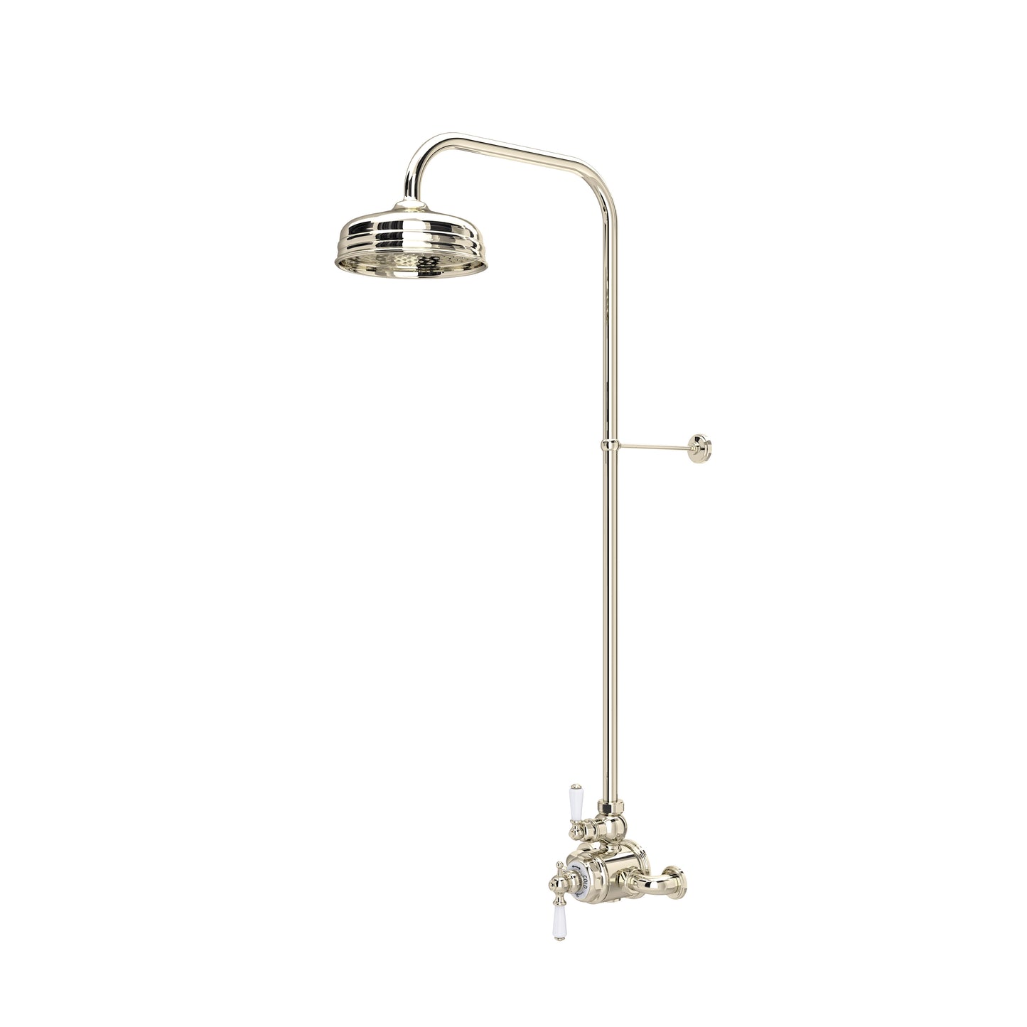Perrin & Rowe U.KIT2L Edwardian 3/4" Exposed Wall Mount Thermostatic Shower System