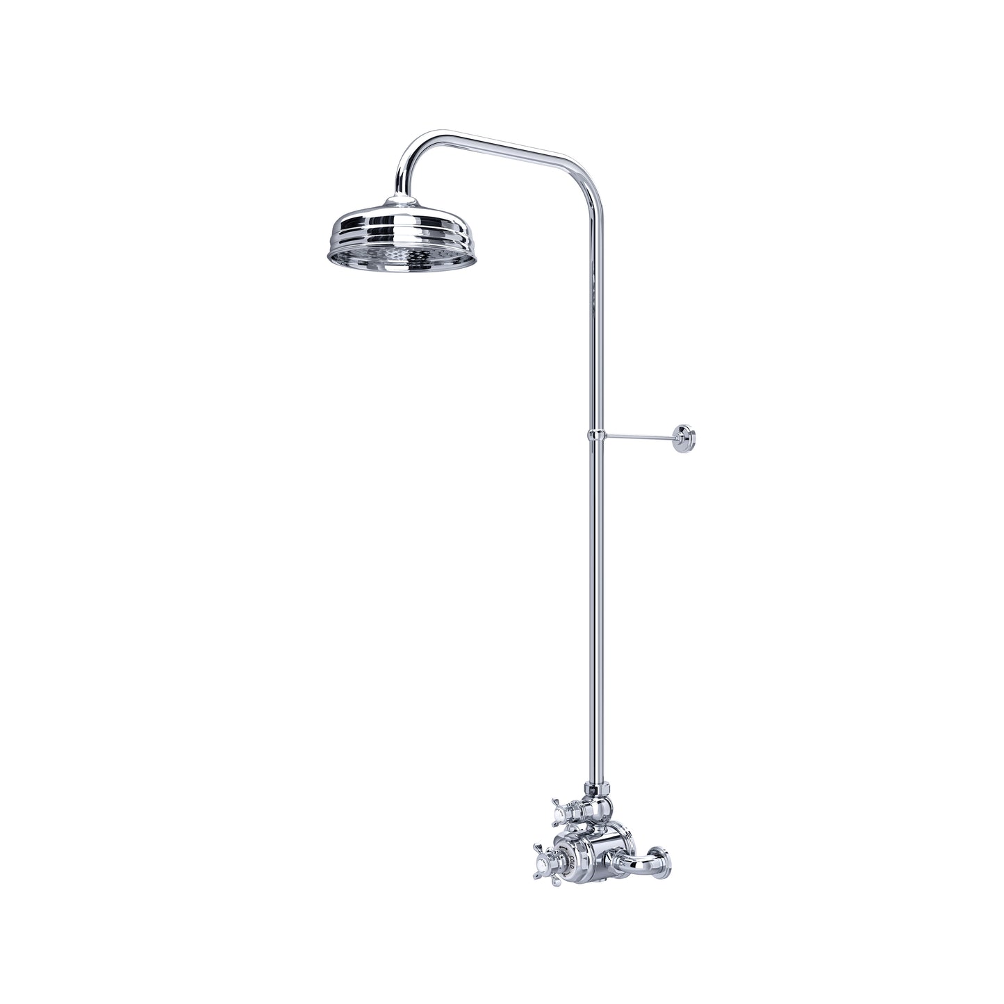 Perrin & Rowe U.KIT2X Edwardian 3/4" Exposed Wall Mount Thermostatic Shower System - Parent