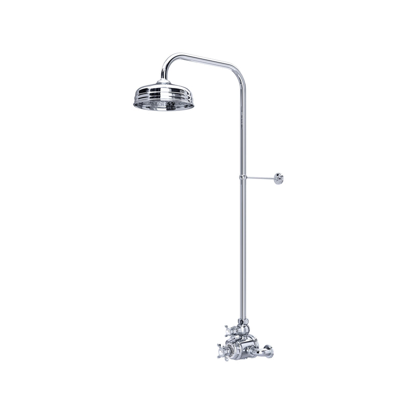 Perrin & Rowe U.KIT2X Edwardian 3/4" Exposed Wall Mount Thermostatic Shower System - Parent