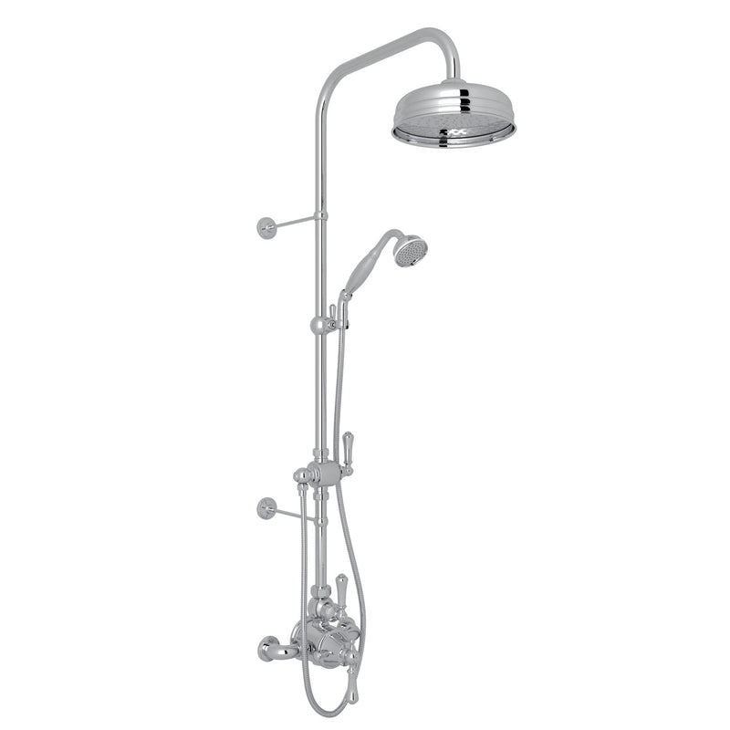 Perrin & Rowe U.KIT61N Georgian Era 3/4" Exposed Wall Mount Thermostatic Shower System - Parent