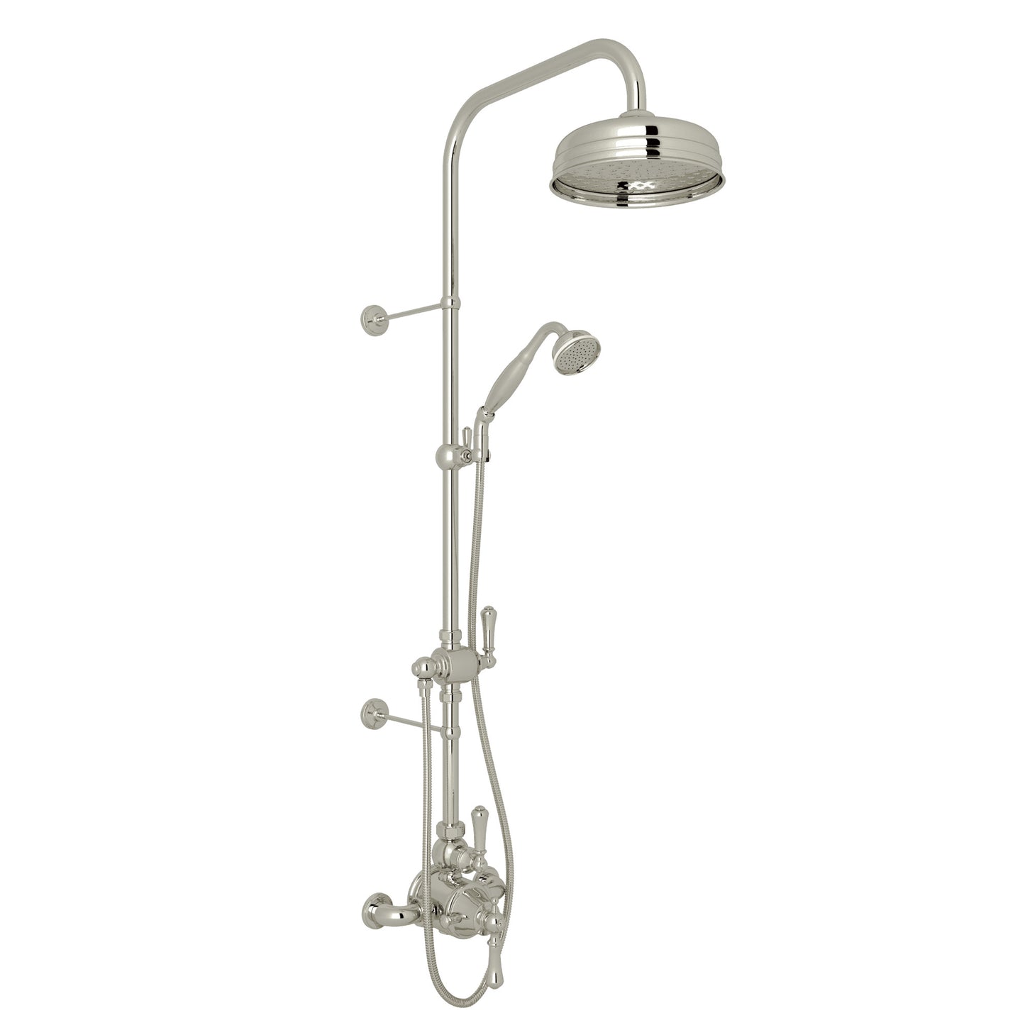 Perrin & Rowe U.KIT61N Georgian Era 3/4" Exposed Wall Mount Thermostatic Shower System