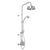 Perrin & Rowe U.KIT61N Georgian Era 3/4" Exposed Wall Mount Thermostatic Shower System - Parent