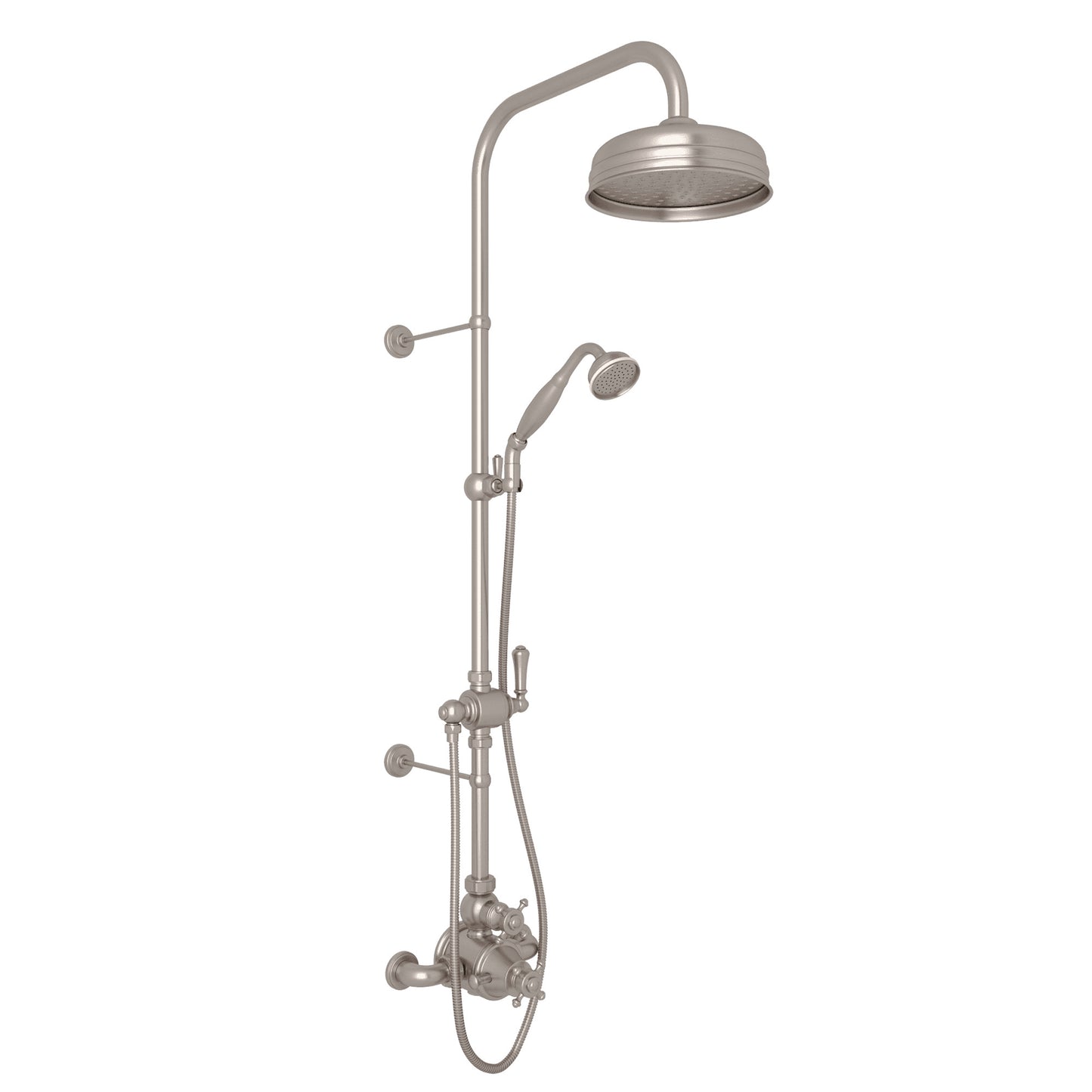 Perrin & Rowe U.KIT61N Georgian Era 3/4" Exposed Wall Mount Thermostatic Shower System