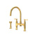 Perrin & Rowe U.SB57D3 Southbank Bridge Kitchen Faucet With Side Spray