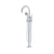 Perrin & Rowe U.TAR06F1 Armstrong Single Hole Floor Mount Tub Filler Trim With C-Spout - Parent