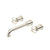 Perrin & Rowe U.TAR08W3 Armstrong Wall Mount Lavatory Faucet Trim