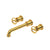 Perrin & Rowe U.TAR08W3 Armstrong Wall Mount Lavatory Faucet Trim