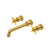 Perrin & Rowe U.TAR08W3 Armstrong Wall Mount Lavatory Faucet Trim