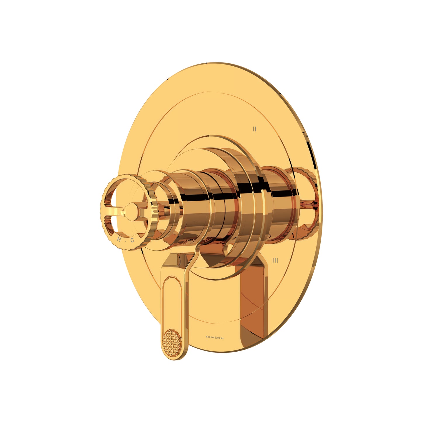 Perrin & Rowe U.TAR47W1 Armstrong 1/2" Therm & Pressure Balance Trim With 3 Functions