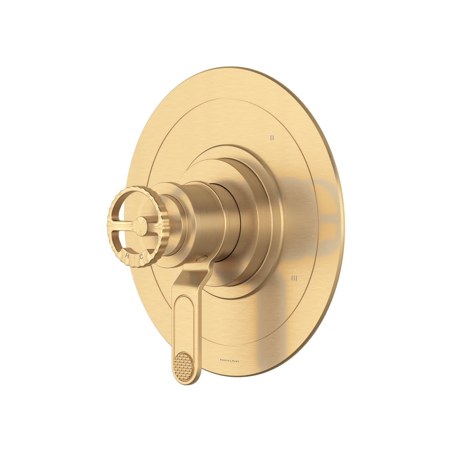 Perrin & Rowe U.TAR47W1 Armstrong 1/2" Therm & Pressure Balance Trim With 3 Functions
