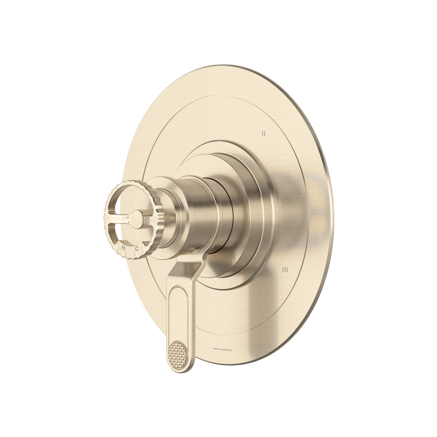 Perrin & Rowe U.TAR47W1 Armstrong 1/2" Therm & Pressure Balance Trim With 3 Functions