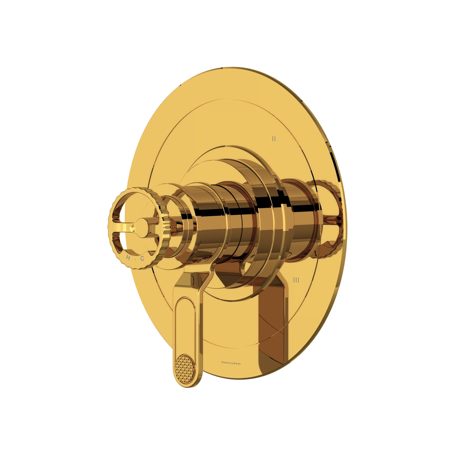 Perrin & Rowe U.TAR47W1 Armstrong 1/2" Therm & Pressure Balance Trim With 3 Functions