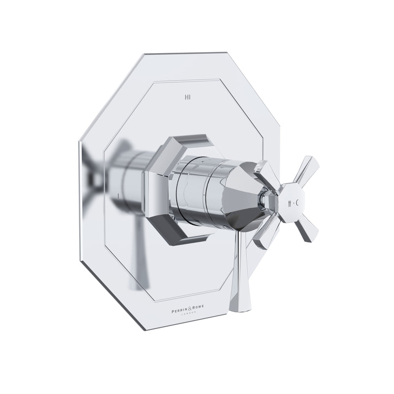 Perrin & Rowe U.TDC23W1 Deco 1/2" Therm & Pressure Balance Trim With 3 Functions - Parent