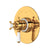 Perrin & Rowe U.TEW23W1 Edwardian 1/2" Therm & Pressure Balance Trim With 3 Functions