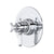 Perrin & Rowe U.TEW44W1 Edwardian 1/2" Therm & Pressure Balance Trim With 2 Functions - Parent