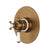 Perrin & Rowe U.TEW44W1 Edwardian 1/2" Therm & Pressure Balance Trim With 2 Functions