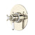 Perrin & Rowe U.TEW44W1 Edwardian 1/2" Therm & Pressure Balance Trim With 2 Functions