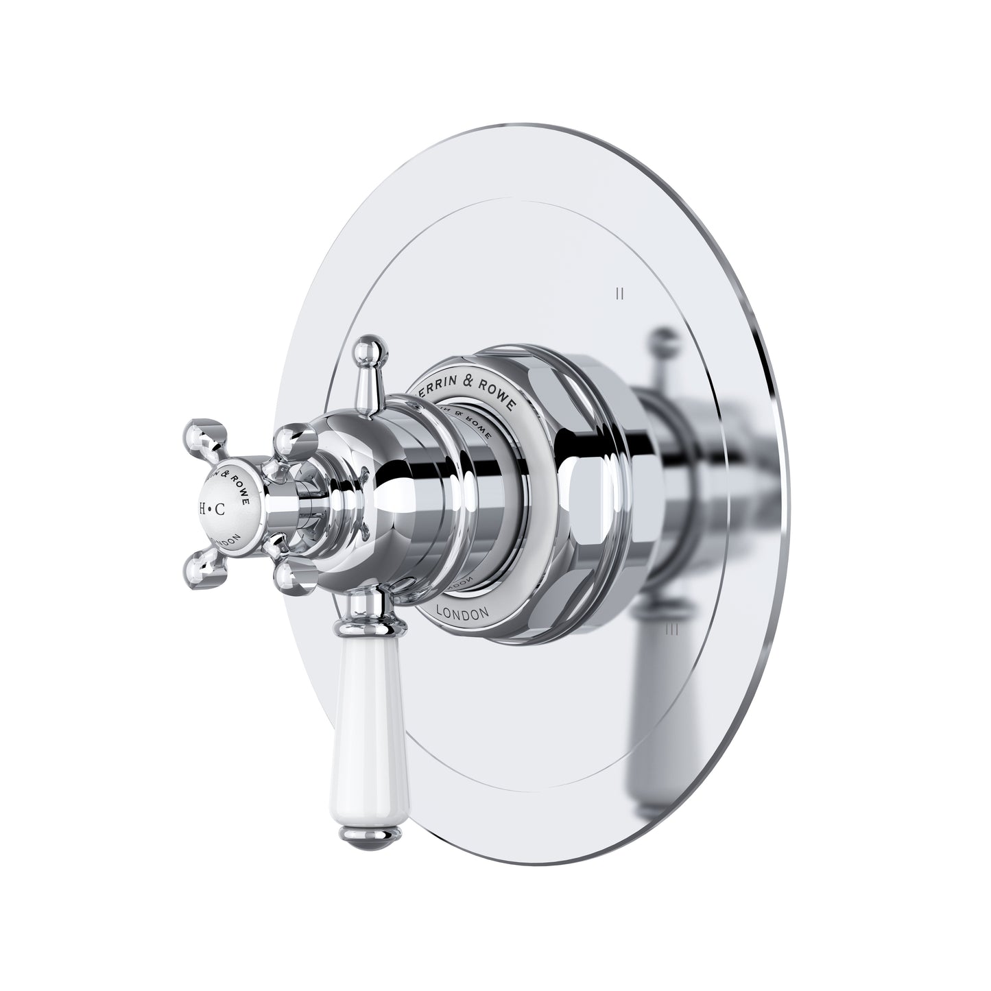 Perrin & Rowe U.TEW45W1 Edwardian 1/2" Therm & Pressure Balance Trim With 5 Functions - Parent