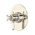 Perrin & Rowe U.TEW47W1 Edwardian 1/2" Therm & Pressure Balance Trim With 3 Functions